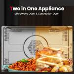 Gasland 24-Inch Built-In Microwave and Convection Oven
