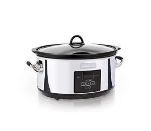 Crock-Pot 7-Quart Programmable Slow Cooker, Platinum