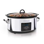 Crock-Pot 7-Quart Programmable Slow Cooker, Platinum