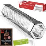 LIZZQ 12-Inch Pellet Smoker Tube for Grilling