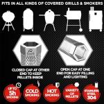 LIZZQ 12-Inch Pellet Smoker Tube for Grilling