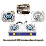 Vivicreate Portable 2 Burner Propane Gas Stove