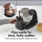 Hamilton Beach Easy Flip Belgian Waffle Maker