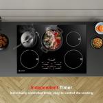 AMZCHEF 30 Inch Induction Cooktop with Boost Burners