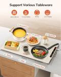 Electric Food Warming Mat with Adjustable Temperatures