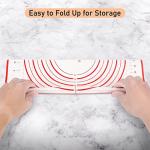 Large Silicone Baking Mat with Measurements for Cooking