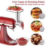 Metal Meat Grinder Attachment for KitchenAid Mixers