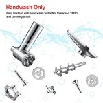 Metal Meat Grinder Attachment for KitchenAid Mixers