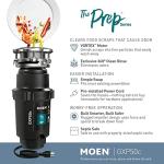 Moen Prep Series PRO Compact Garbage Disposal GXP50C