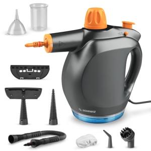 Gearwiz Handheld Steam Cleaner – 1250W Multipurpose Steamer