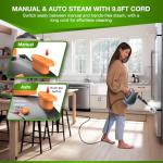 Gearwiz Handheld Steam Cleaner – 1250W Multipurpose Steamer