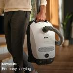 Miele Classic C1 Bagged Canister Vacuum, Grey
