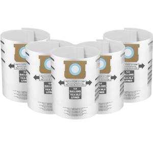 5 Pack Shop Vac Filter Bags for 5-8 Gallons