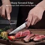 PAUDIN Set of 6 High Carbon Steak Knives