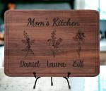 Custom Cutting Board for Mom and Grandma