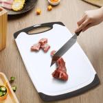 DEFUTAY Non-Slip BPA-Free Cutting Board with Handle