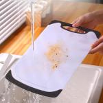 DEFUTAY Non-Slip BPA-Free Cutting Board with Handle