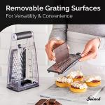 Cheese Grater with Container and Vegetable Peeler