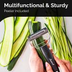 Cheese Grater with Container and Vegetable Peeler