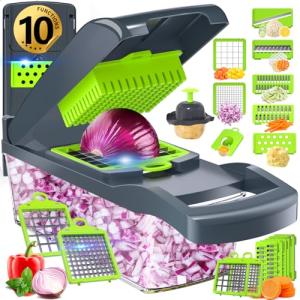 Putsea Multifunctional Vegetable Chopper with 7 Blades