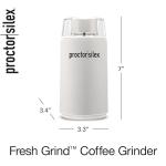 Proctor Silex Electric Coffee Grinder, Stainless Steel