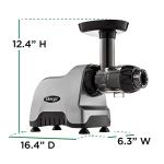 Omega Compact Cold Press Juicer - Gray