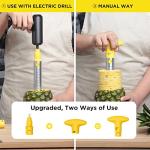 YYP Electric and Manual Pineapple Cutter Tool