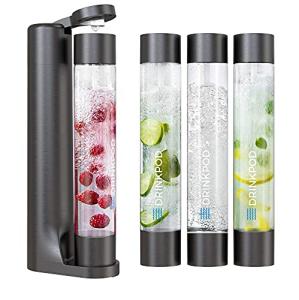 Fizzpod Sparkling Water Maker with 3 Bottles