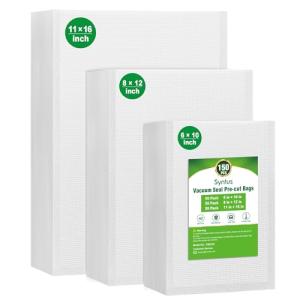 Syntus BPA-Free Vacuum Sealer Bags - 150 Gallon