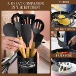 33-Piece Non-Stick Kitchen Utensils Set with Holder