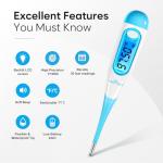 Easy@Home Digital Basal Thermometer with LCD Display