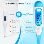 Easy@Home Digital Basal Thermometer with LCD Display