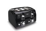 Sunbeam 4-Slice Wide Slot Toaster - Black