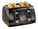 Sunbeam 4-Slice Wide Slot Toaster - Black