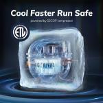 Commercial Ice Maker, 100lbs Daily Production