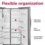 25.6 Cu. Ft. Smudge-Proof Stainless Steel Refrigerator