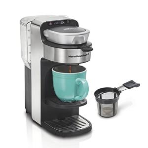 Hamilton Beach Single Serve Coffee Maker Silver