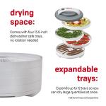 Nesco FD-60 Snackmaster Food Dehydrator with 4 Trays