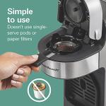 Hamilton Beach Single Serve Coffee Maker Silver