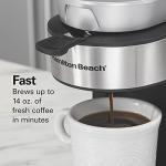 Hamilton Beach Single Serve Coffee Maker Silver