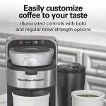 Hamilton Beach Single Serve Coffee Maker Silver