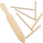 Prowithlin Beech Wood Crepe Spreader and Spatula Set