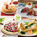 Prowithlin Beech Wood Crepe Spreader and Spatula Set
