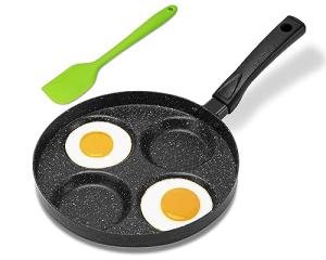 MyLifeUNIT Non-Stick 4-Cup Egg Frying Pan