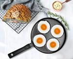 MyLifeUNIT Non-Stick 4-Cup Egg Frying Pan