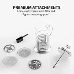 OVENTE Portable French Press Coffee Maker, 20 Ounce