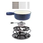 Swissmar Lugano 9-Piece Cast Iron Fondue Set