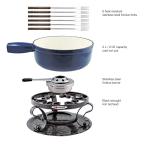 Swissmar Lugano 9-Piece Cast Iron Fondue Set