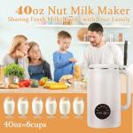 Automatic Nut Milk Maker for Homemade Plant-Based Milk