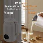 Automatic Nut Milk Maker for Homemade Plant-Based Milk